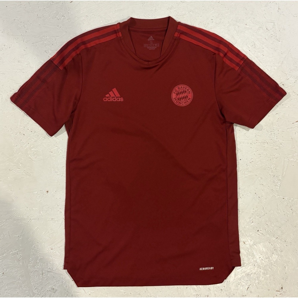 BAYERN MUNICH 2021 2022 TRAINING SHIRT FOOTBALL SOCCER ADIDAS GR0657 MEN SIZE‎ S